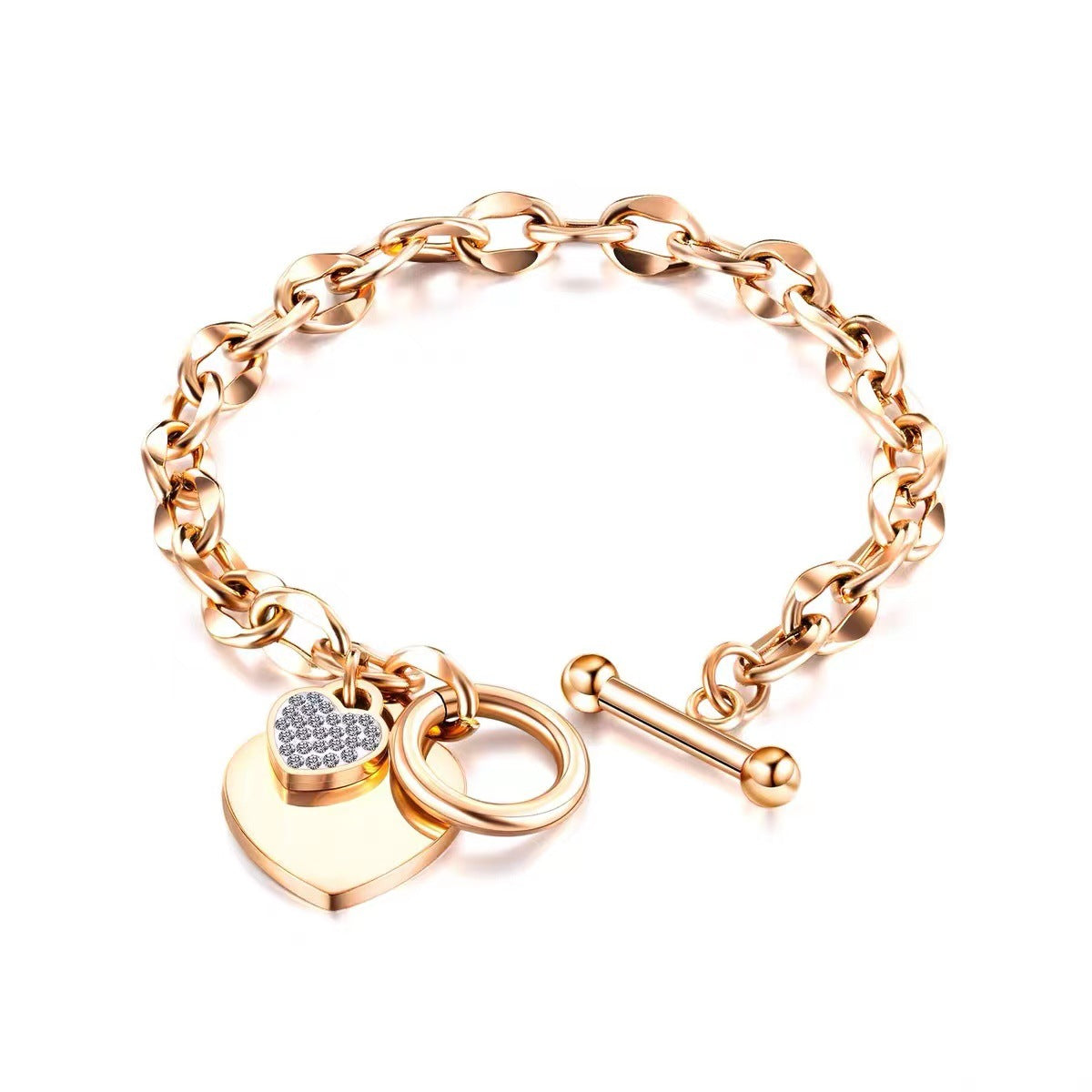 Heart Charm Bracelet